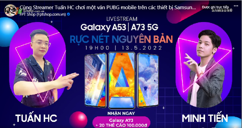 Livestream Samsung Galaxy A53| A73